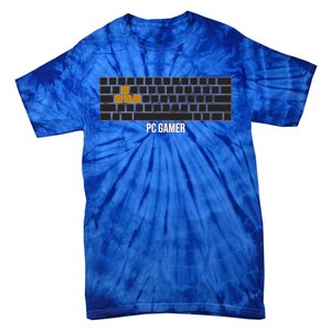 Cool Pc Gamer Computer Gaming Keyboard Wasd Rpg Fps Meaningful Gift Tie-Dye T-Shirt