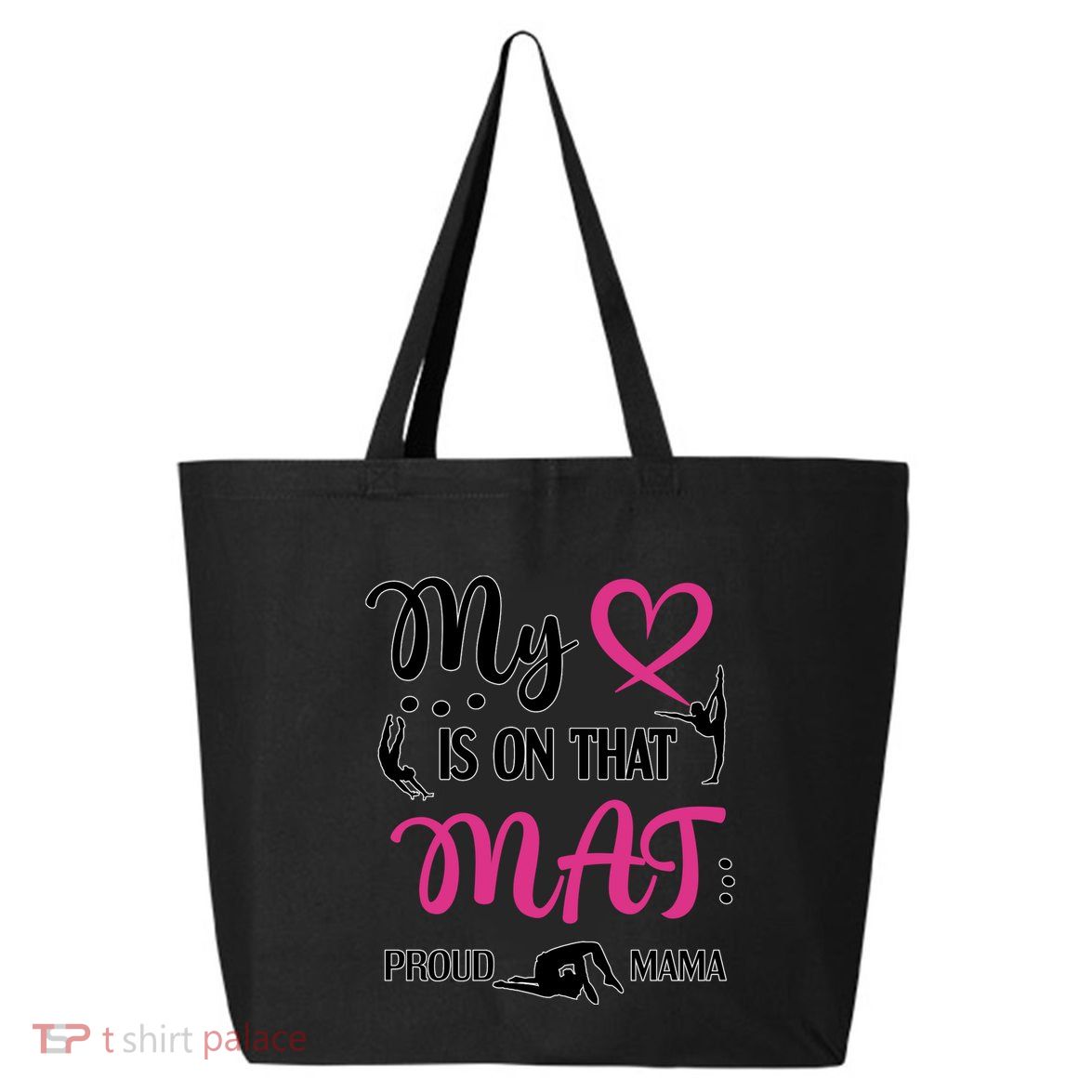Cute Proud Gymnastics Mama Gymnastics Mom 25L Jumbo Tote