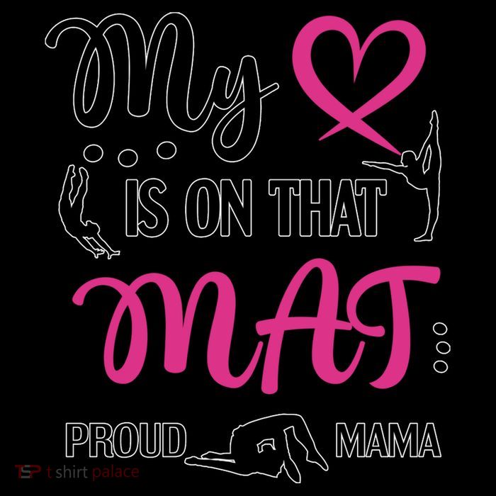 Cute Proud Gymnastics Mama Gymnastics Mom Baby Bodysuit