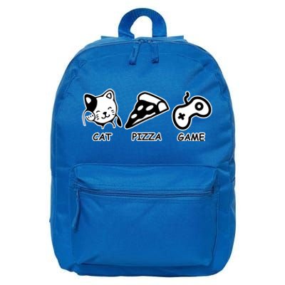 Cat Pizza Game Gift 16 in Basic Backpack