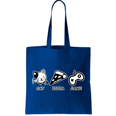 Cat Pizza Game Gift Tote Bag