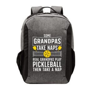 Cool Pickleball Grandpa Paddle Sport Pickleball Player Vector Backpack