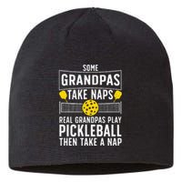 Cool Pickleball Grandpa Paddle Sport Pickleball Player Sustainable Beanie