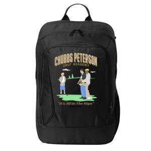 Chubbs Peterson Golf Academy ItS All In The Hips City Backpack