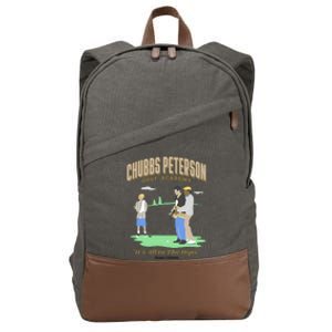 Chubbs Peterson Golf Academy ItS All In The Hips Cotton Canvas Backpack