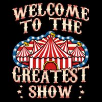 Circus Party Gift Clown Lion Fire Ring Acrobat Funny Bag