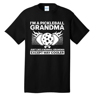 Cool Pickleball Grandma Art For Wo Mom Pickleball Player Tall T-Shirt