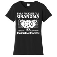 Cool Pickleball Grandma Art For Wo Mom Pickleball Player Women's T-Shirt