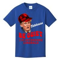 Christmas Political Humor Xmas Saying Pro Trump Anti Biden Gift Kids T-Shirt