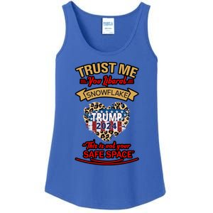 Christmas Political Humor Xmas Saying Pro Trump Anti Biden Gift Ladies Essential Tank