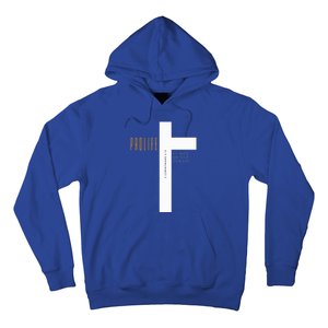 Cute Prolife He Died So You Can Live Hoodie