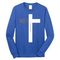 Cute Prolife He Died So You Can Live Long Sleeve Shirt