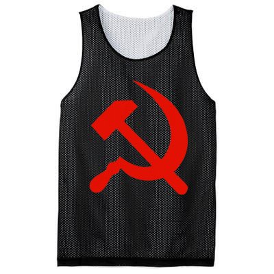 Communist Propaganda Hammer And Sickle Mesh Reversible Basketball Jersey Tank