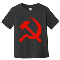 Communist Propaganda Hammer And Sickle Toddler T-Shirt