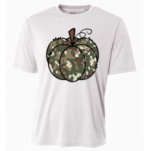 Camouflage Pumpkin Holiday Cooling Performance Crew T-Shirt