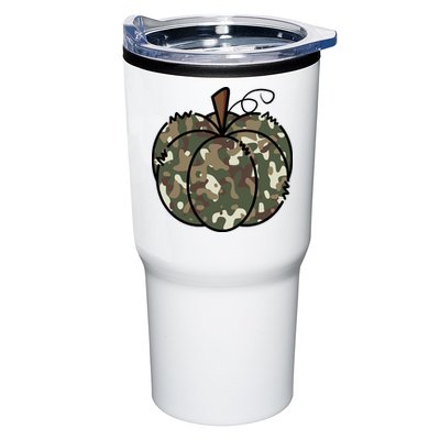 Camouflage Pumpkin Holiday Tumbler
