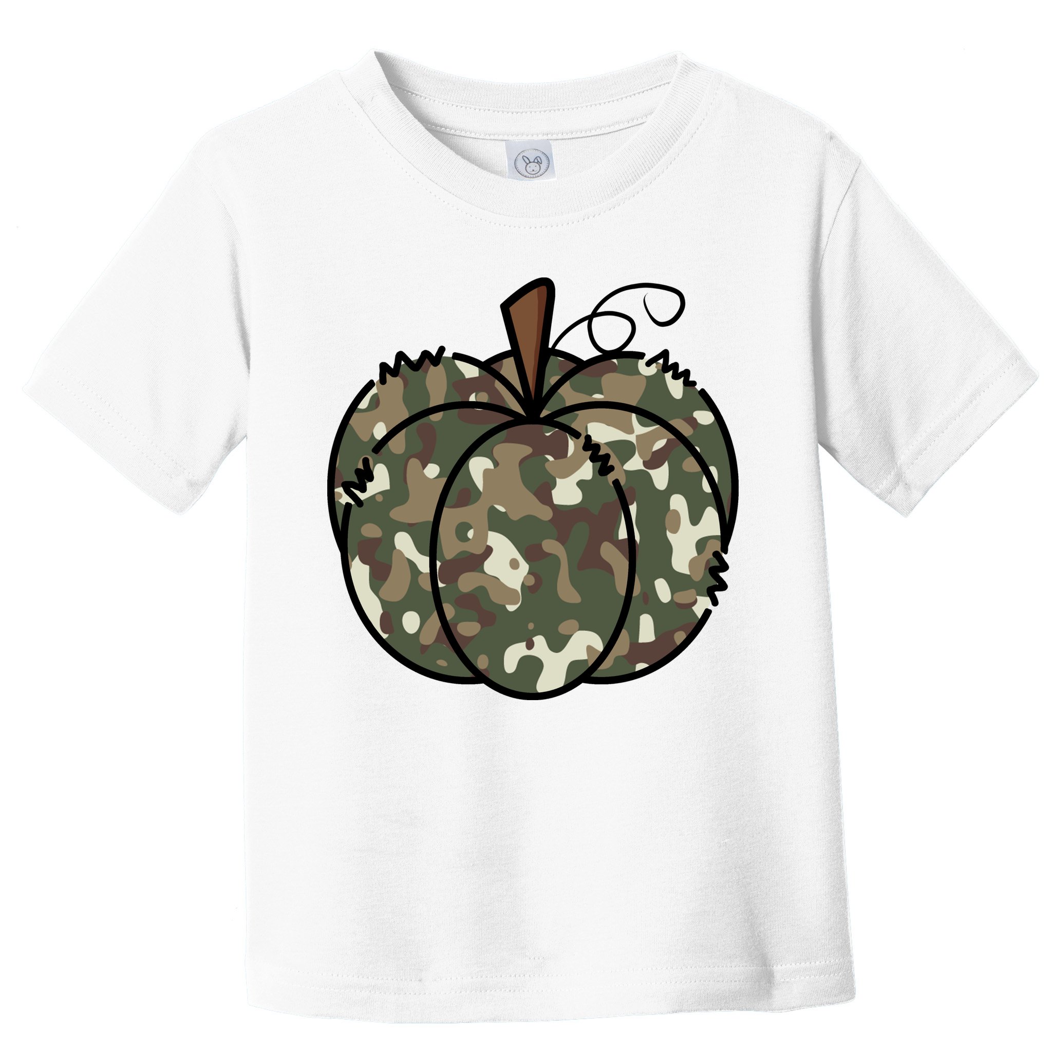 Camouflage Pumpkin Holiday Toddler T-Shirt