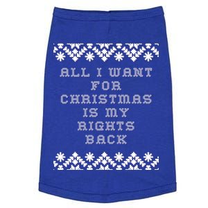 Christmas Political Humor Xmas Saying Pro Trump Anti Biden Gift Doggie Tank