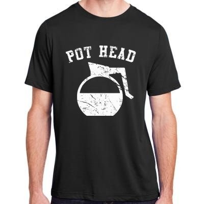 Coffee Pot Head Adult ChromaSoft Performance T-Shirt