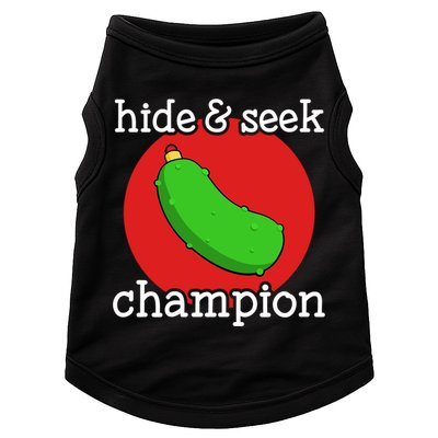 Christmas Pickle Hide And Seek Champion Gift Doggie Tank