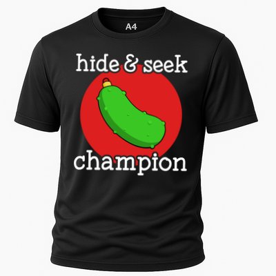 Christmas Pickle Hide And Seek Champion Gift Performance Shirt