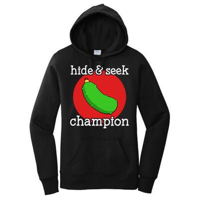 Christmas Pickle Hide And Seek Champion Gift Women's Pullover Hoodie