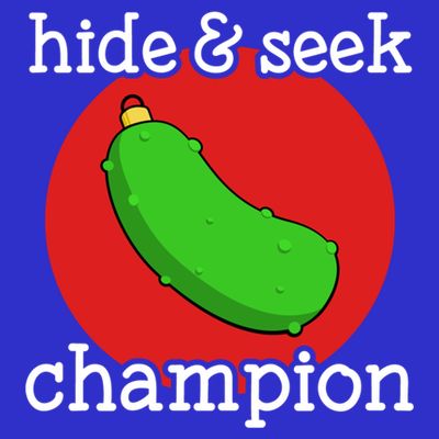 Christmas Pickle Hide And Seek Champion Gift T-Shirt