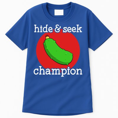 Christmas Pickle Hide And Seek Champion Gift Tall T-Shirt