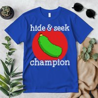 Christmas Pickle Hide And Seek Champion Gift Premium T-Shirt