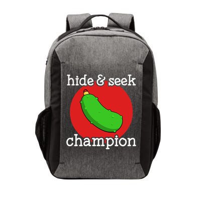 Christmas Pickle Hide And Seek Champion Gift Vector Backpack