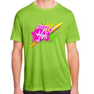 Colorful Pichkari Happy Holi Gift Adult ChromaSoft Performance T-Shirt