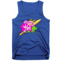 Colorful Pichkari Happy Holi Gift Tank Top