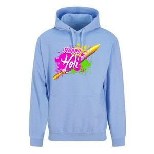 Colorful Pichkari Happy Holi Gift Unisex Surf Hoodie