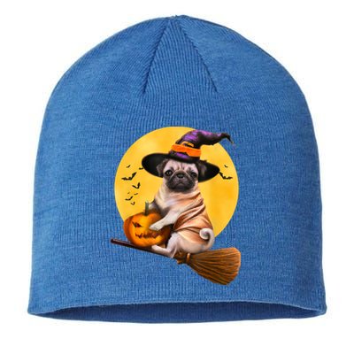 Cute Pug Halloween Costume Shirt Boys Girls Dog Sustainable Beanie