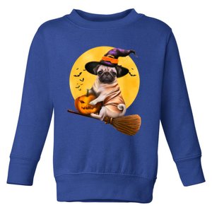 Cute Pug Halloween Costume Shirt Boys Girls Dog Toddler Sweatshirt