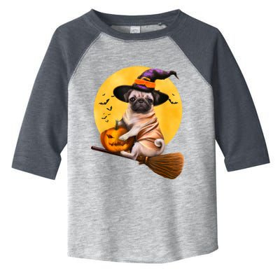 Cute Pug Halloween Costume Shirt Boys Girls Dog Toddler Fine Jersey T-Shirt