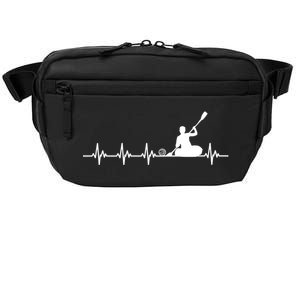 Canoe Polo Heartbeat Costume Love Water Team Sports Cool Gift Crossbody Pack