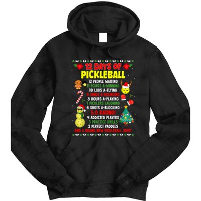 Christmas Players Holiday Season Tie Dye Hoodie