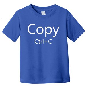 Copy Paste Halloween Couples Costume Matching Set Nerd Geek Gift Toddler T-Shirt