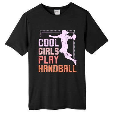 Cool Play Handball Cool Gift Tall Fusion ChromaSoft Performance T-Shirt