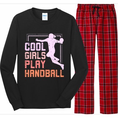 Cool Play Handball Cool Gift Long Sleeve Pajama Set