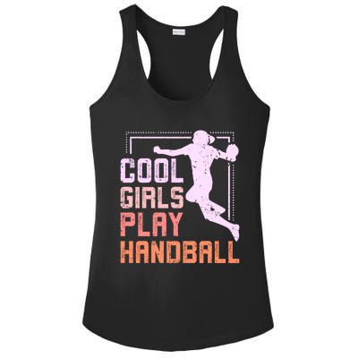 Cool Play Handball Cool Gift Ladies PosiCharge Competitor Racerback Tank