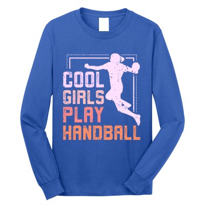 Cool Play Handball Cool Gift Long Sleeve Shirt