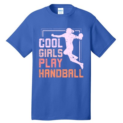 Cool Play Handball Cool Gift Tall T-Shirt