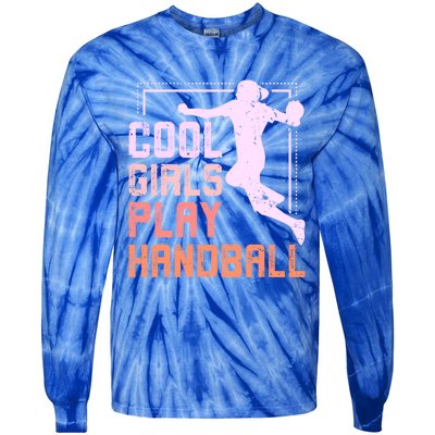 Cool Play Handball Cool Gift Tie-Dye Long Sleeve Shirt