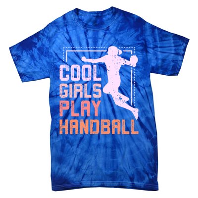 Cool Play Handball Cool Gift Tie-Dye T-Shirt