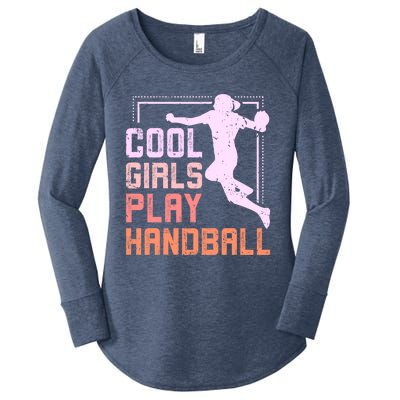 Cool Play Handball Cool Gift Women's Perfect Tri Tunic Long Sleeve Shirt