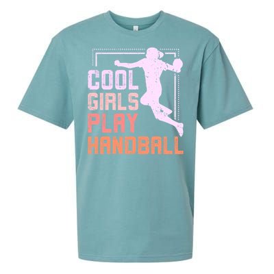 Cool Play Handball Cool Gift Sueded Cloud Jersey T-Shirt