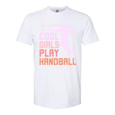 Cool Play Handball Cool Gift Softstyle CVC T-Shirt