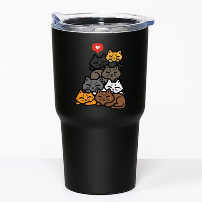 Cat Pile Heart Kawaii Kitten Anime Tumbler